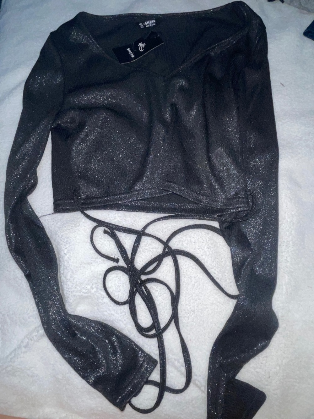 Black Crop Top